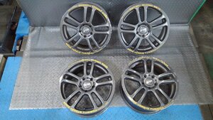 RAYS　ベルサス　アルミホイール4本　17X7J+48　5穴　PCD114.3　ハブ径約7.3㎝　SXE10　アルテッツア