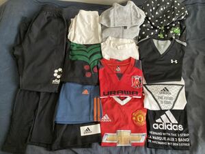 150 まとめ売り adidas など15枚 男の子 サッカー