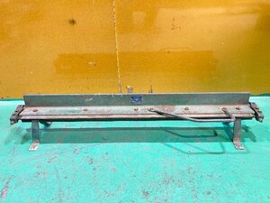 【1円スタート！】ツルミツ 手動式 アングルバッタ 1ｍ 板金折曲機 折り曲げ機 ハゼ折り 建築板金 動作良好 ※佐川着払い発送