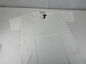 T by ALEXANDER WANG ティーバイアレキサンダーワン Vネック Tシャツ　4402209P13 WHITE/XSサイズ　定価￥28,600