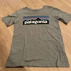 パタゴニア　キッズ　Tシャツ　Sサイズ(125-135センチ) グレー