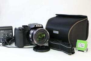 【動作保証・点検済】良品■到着後即使える■ニコン NIKON COOLPIX P100■バッテリー付き・チャージャー・32GB SDカード付き■8177