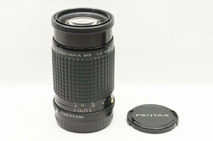 【アルプスカメラ】訳あり品 ペンタックス smc PENTAX-A 645 200mm F4 中判レンズ MF 230824g