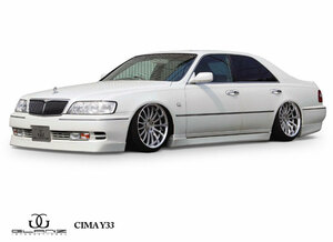 特 バタフライシステム GLANZ Y33 シーマ CIMA フロントハーフ スポイラー エアロ 特得 109x2.jp