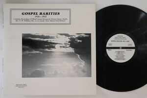 オーストリアLP Various Gospel Rarities (1926-1930) ELE5200 EDEN /00260