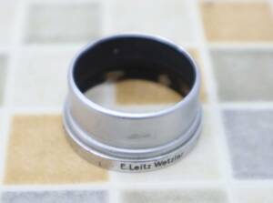 ∠オールド ビンテージ 貴重｜Elmar エルマー 5cm フード｜LEICA ライカ カメラ用品｜E Leitz Wetzlar ライツ エルマー■O0764