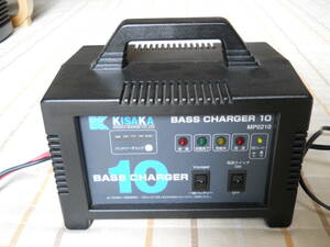 12V 充電器 BASS CHARGER 10 ; ボイジャー MP0210 M30HMF, M27MF, M24MF などディープサイクルバッテリーに最適