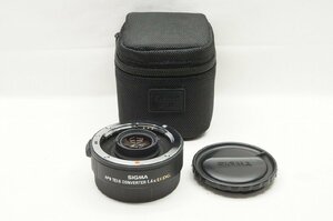 【アルプスカメラ】美品 SIGMA シグマ APO TELE CONVERTER 1.4X EX DG Canon キヤノン用 EFマウント テレコンバーター ケース付 221217t