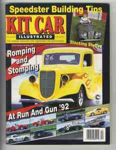 【d0113】92.12 KIT CAR ILLUSTRATED／Run and Gun 