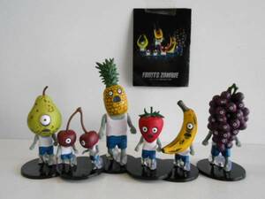 ★Kpi18KzフルーツゾンビFRUITS ZOMBIE全6種パンダの穴ムービー:♂TAKARATOMYARTS♀200円〓015983_c