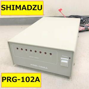 shimadzu/外部装置コントローラー/prg-102a/通電確認のみジャンク/オートサンプラー/プログラム/ガスクロマトグラフ用/島津製作所//番号無