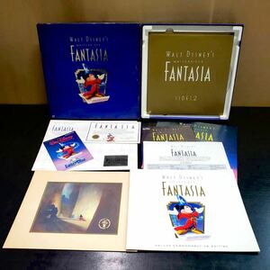 ★☆ 長期保管品/レーザーディスク BOX/LD-G/シナリオディスク/ウォルト・ディズニー/MASTERPIECE FANTASIA ☆★