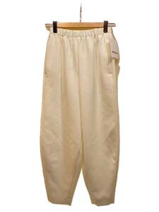 ENFOLD◆RAMBUS TROUSERS/トラウザーズパンツ/34/ポリエステル/WHT/300GA231-1240