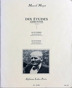モイーズ ケスラーによる１０の練習曲 (フルート教本) 輸入楽譜 MOYSE 10 ETUDES D’APRES KESSLER 洋書