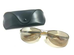 【ジャンク品】Ray-Ban/レイバン サングラス RB3282 001/8Z 62□17 シャンパンゴールド ブラウン メガネ 眼鏡 服飾小物 (46943H1)