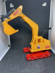 D＆Sユンボ　ダイヤ　power shovel ショベルカー　パワーショベル　ミニカー　当時物　稀少品　ジャンク