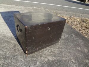 アンティーク　ブラックボックス　箱
