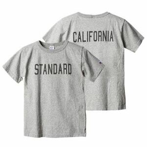 【Mサイズ】スタンダードカリフォルニア Champion standard california チャンピオン　USA製　ヘビーウェイトTシャツ t1011 グレー