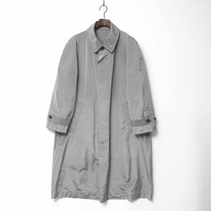 TH5296◎90’s COMME des GARCONS HOMME コムデギャルソン オム AD1990 ステンカラーコート ロングコート グレー系 サイズS