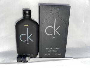 残量多　カルバンクライン　シーケービー　ｃｋ　ｂｅ　オードトワレ　スプレー　５０ｍｌ