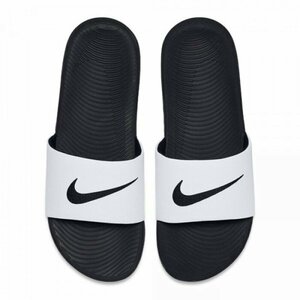 NIKE Kawa Slide カワ スライド サンダル 832646‐100 黒白 30.0