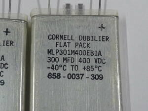 CORNELL DUBILIER コーネルダブラー FLAT PACK 軍規格 コンデンサー 検索 Western Electric ウェスタンエレクトリック KS WE 