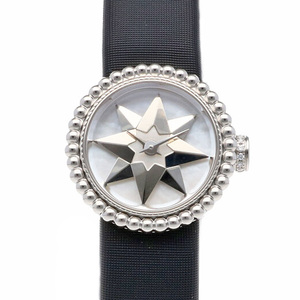 クリスチャンディオール Christian Dior ラ デ ドゥ ディオール 腕時計 ステンレススチール CD040112A001 レディース 中古 1年保証美品