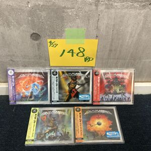 【ゆ.ec】新品未開封 洋楽 GAMMARAY ガンマレイ CDまとめて5枚 ヘディングフォージイースト アライヴ95 など 25周年 ロック