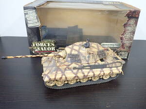 UNIMAX 1/32 Forces of Valor German King Tiger Germany 1945 ドイツ軍 戦車 キングタイガー ティーガー ジャンク扱い 激安１円スタート