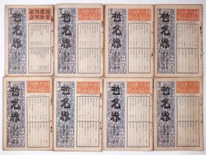 哲名界 25冊セット 哲名学 1928 昭和3年 〜昭和7年 占い 運勢 - 管: IR50