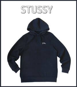 STUSSY (ステューシー)　“インサイドアウト/裏返し” ロゴ入り肉厚スウェットパーカー sizeXL