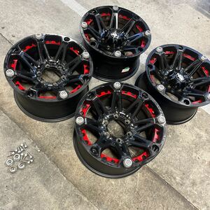 ヤフオク いますぐ落札 Ballistic Black 814 Jester Wheel 17インチ 9J+13 6H 139.7 110 ハイラックス FJクルーザー サーフ プラド