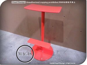 ■展示品■MAGIS/マジス/高級/Sequoia stool H76/セコイア スツール/CORALRED/コーラルレッド/Anderssen&Voll/ハイスツール/94,600円yyk359