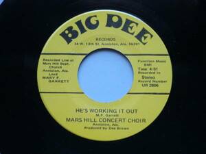ゴスペル EP Mars Hill Concert Choir BIG DEE盤 クワイア