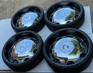 KURV 28インチホイール 28x9JPCD 114.3/127 ET 15タイヤ 255/25ZR28 5穴