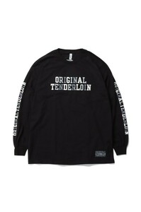 TENDERLOIN LONG SLEEVE TEE 2A 新品即決 国内正規 送料無料 XL BLACK 