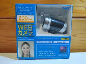 【新品未使用品】NEC　ELECOM製　WEBカメラ　UCAM-BT27062