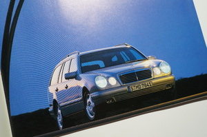 絶版 輸入車カタログ メルセデスベンツ Eクラス ステーションワゴン S210 中期/E240 E-210261/1121/E320 E-210265/E-210282/112/1997年11月