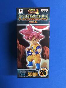 新品未開封品★スーパードラゴンボールヒーローズ ワールド コレクタブル フィギュア vol.6 孫悟空 超サイヤ人ゴッド