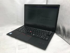 ジャンク【Lenovo】ThinkPad X1 Carbon 6th 20KGS6B800 Core i7-8550U 16GB ストレージなし 14inch 中古ノートPC 電源断