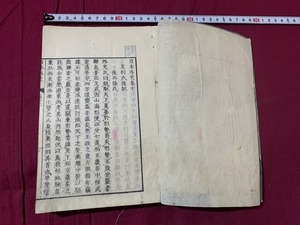 ｓ▲△　木版　日本外史　巻十　足利氏後記　発行年不明　和本　古書　和綴じ　紐閉じ　　/　F64