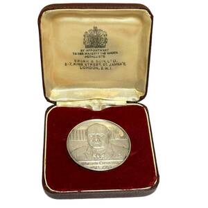 ウィンストン・チャーチル 1874-1965 記念 銀貨 コイン 27.9ｇ