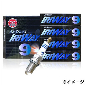 ASTRA GF-XK160 NGK製 イリシリーズ IRIWAY9 4本 1台分 チューニングエンジン イリジウムプラグ 送料無料