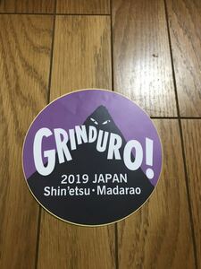 グラインデューロ　GRINDURO 2019 ステッカー