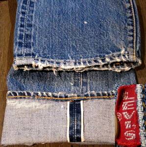 n989/LEVIS501ビッグＥヴィンテージ色落ち抜群60