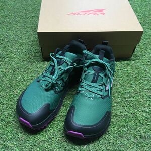 NA022 ALTRA アルトラ M LONE PEAK 7 US8.5 26.5cm トレイルランニングシューズ GREEN/TEAL アウトドア 未使用 展示品 靴