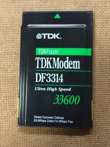 A5079)TDK MODEM DF3314B モデム カード 中古