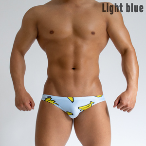 【送料無料】 EGDE≪ BANANA スーパーローライズ ビキニ カラー:Light blue サイズ:L bkn03159