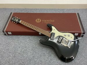 【美品】mosrite of California モズライト エレキギター THE VENTURES model ブラック 黒 ケース付き 音出し確認済み（0510）