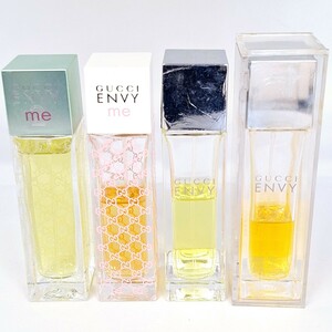 GUCCI ENVY me 2 グッチ エンヴィ エンヴィミー エンヴィミー2 香水 4個セット まとめて 30ml オードトワレ EDT フランス製 WK